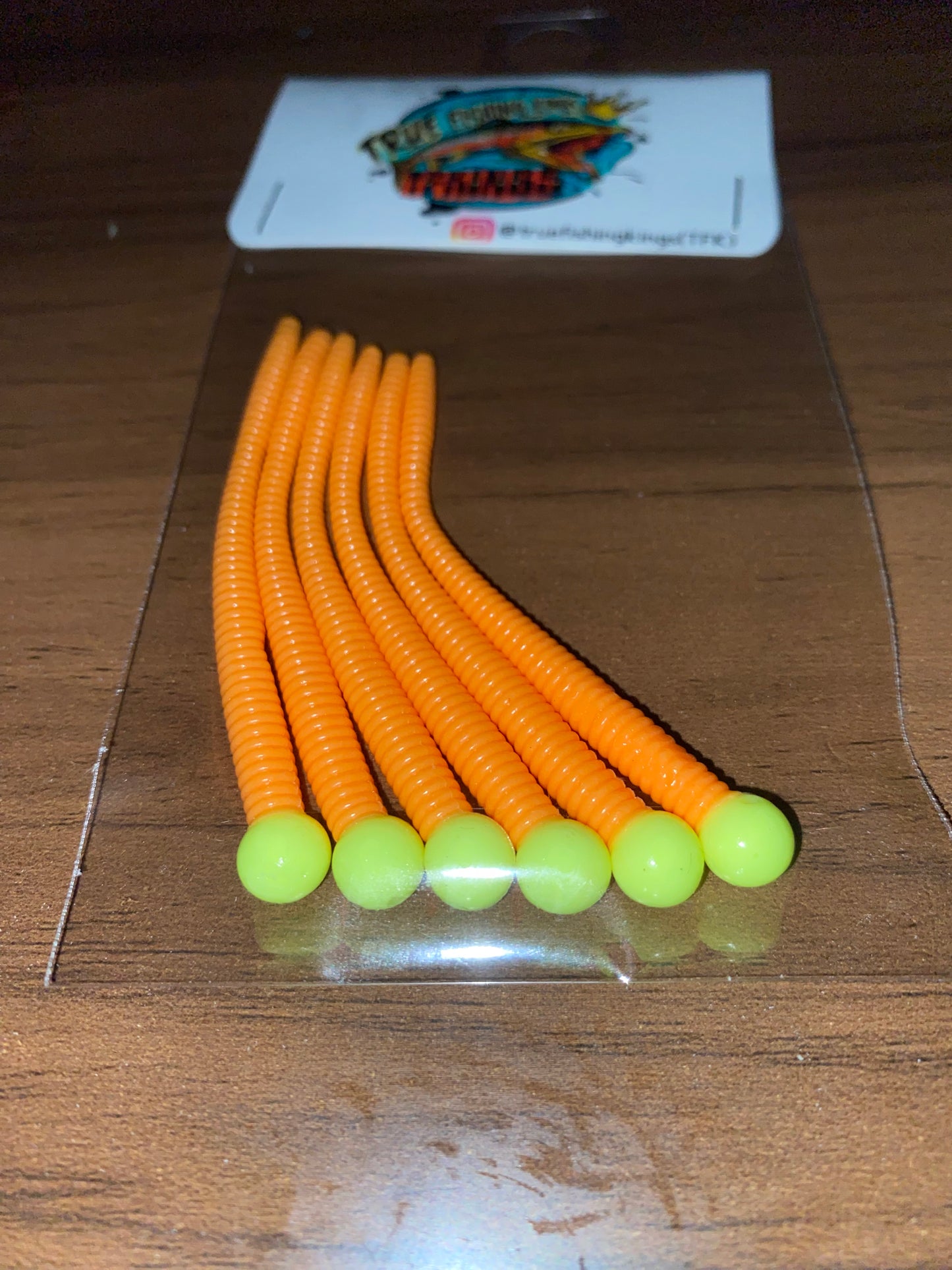 King size glow orange/green