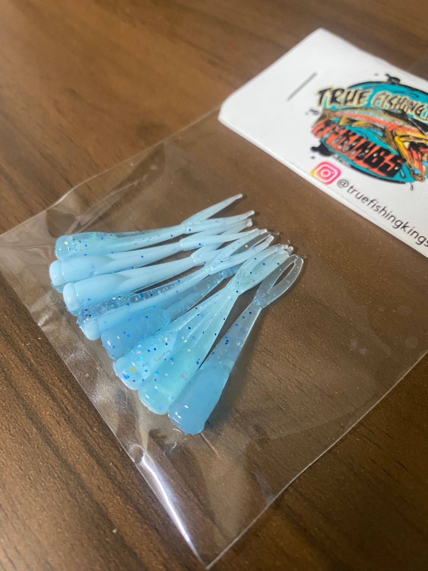 Artic blue baby flukes