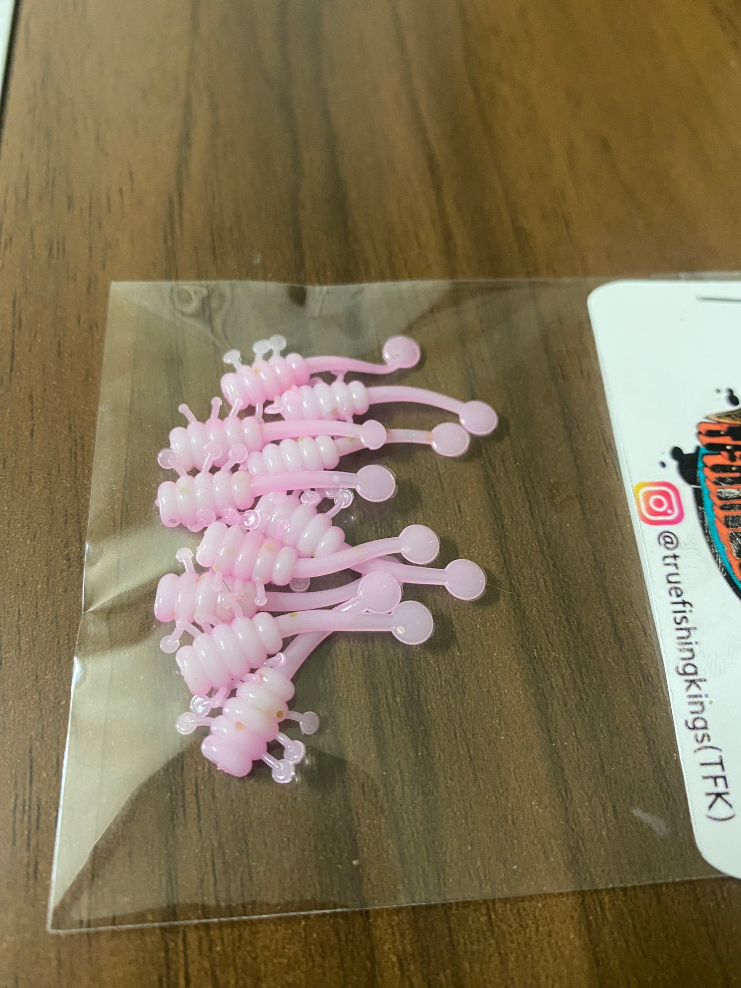 Micro ufo bugs pink/white