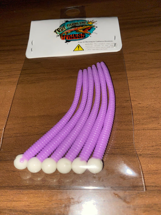 King size purple mice tail