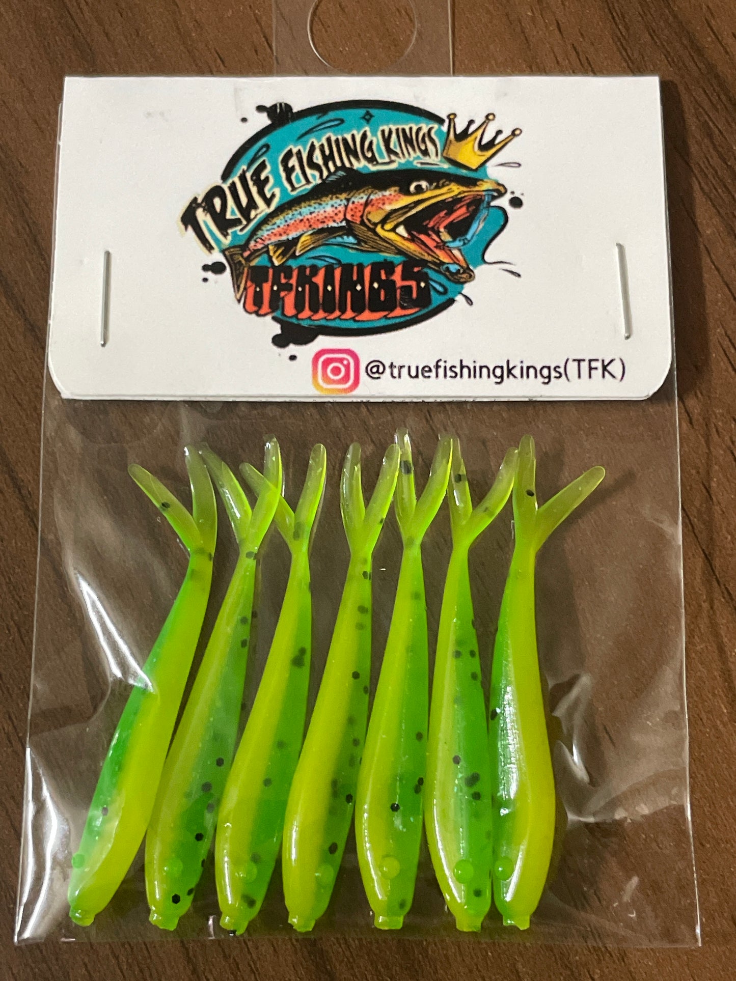 2in minnow lemon lime twist