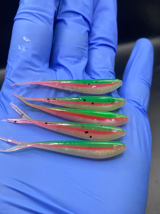 Rainbow trout minnow 2 inch