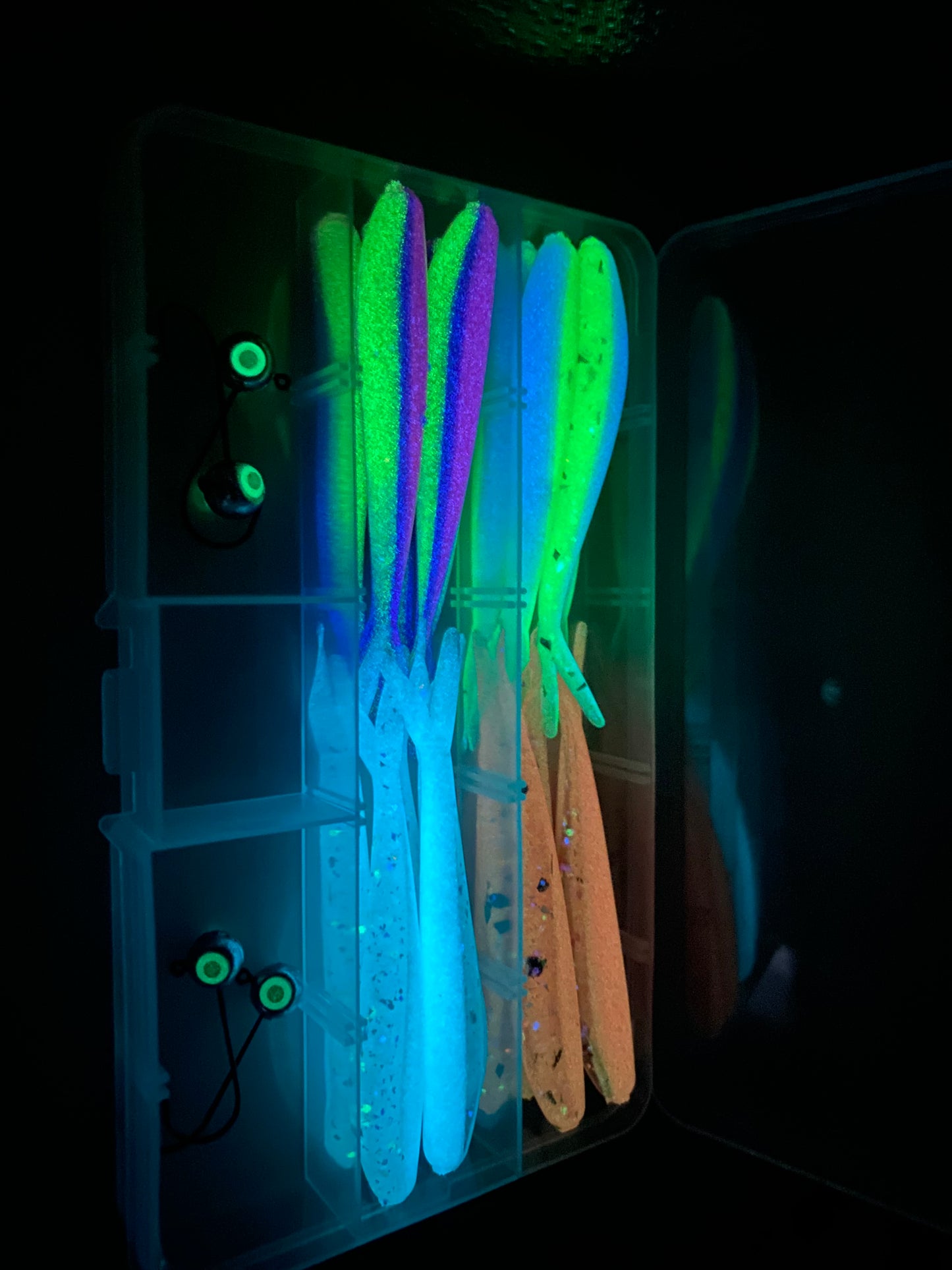 4” minnow glow in the dark