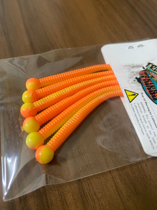 King size mice tails yellow/orange