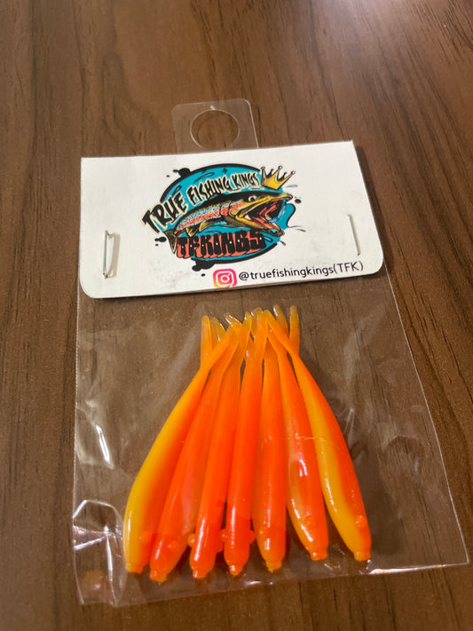 2in Minnow yellow/ orange