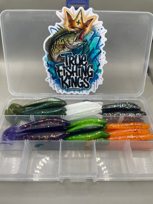3” swim slayer minnow kit (curly tail)