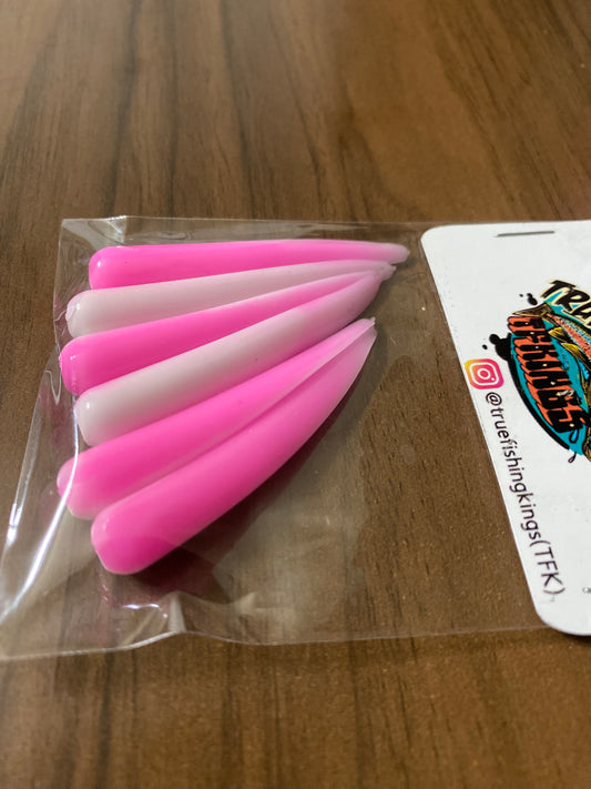 2in slug pink/white