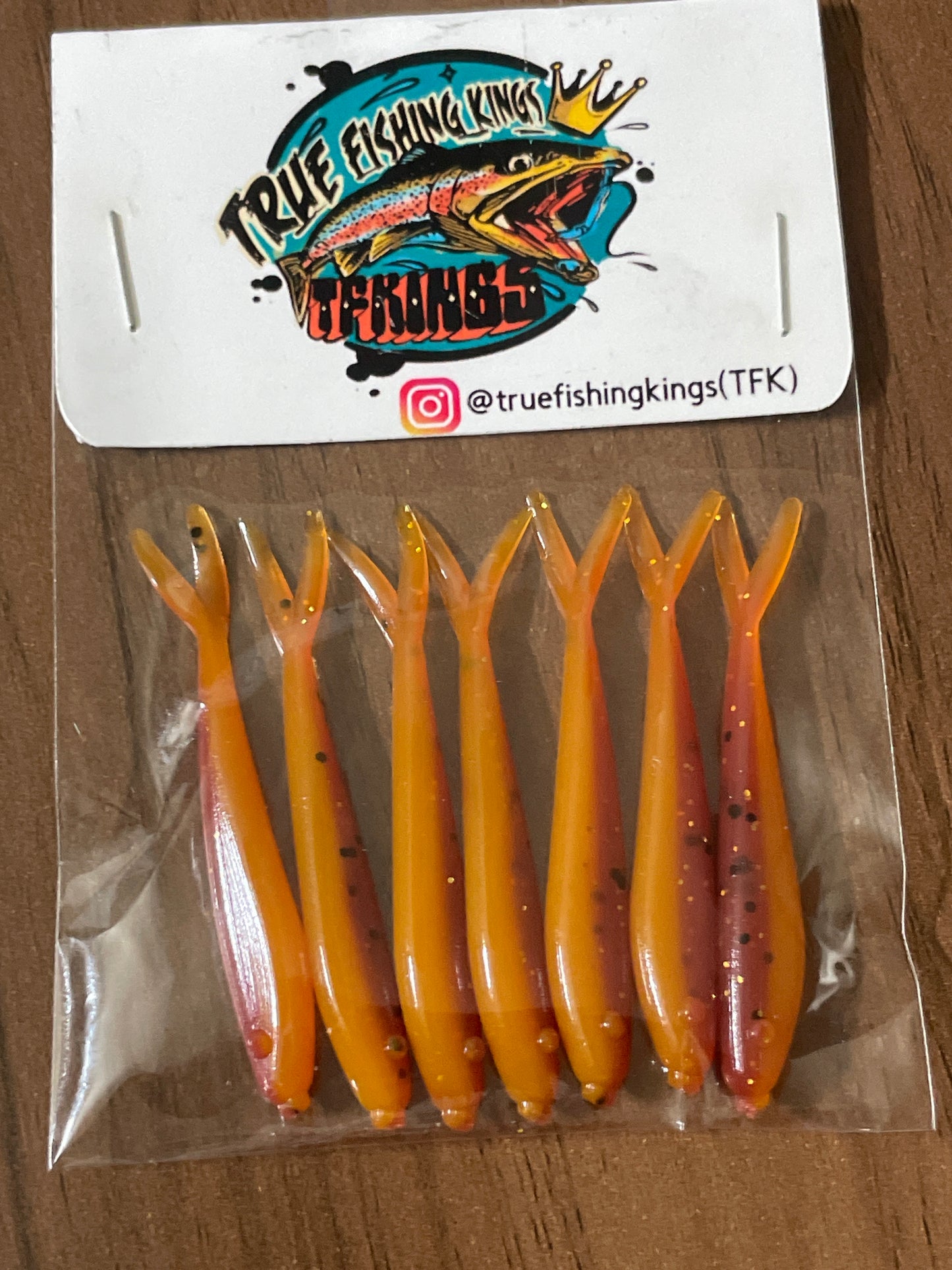 2in minnow orange/red