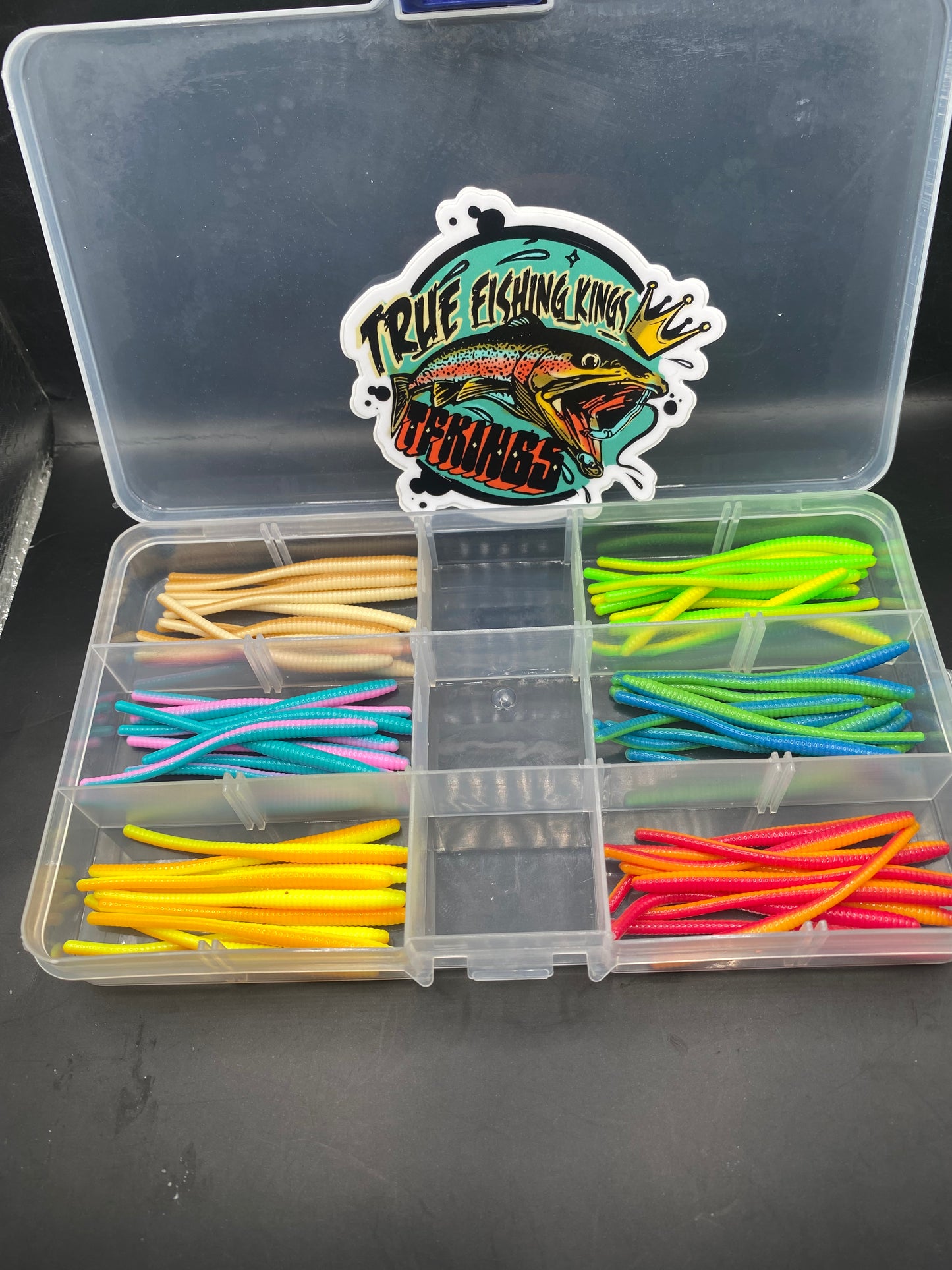 Floating trout worms